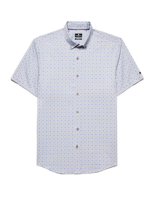 tan/blue