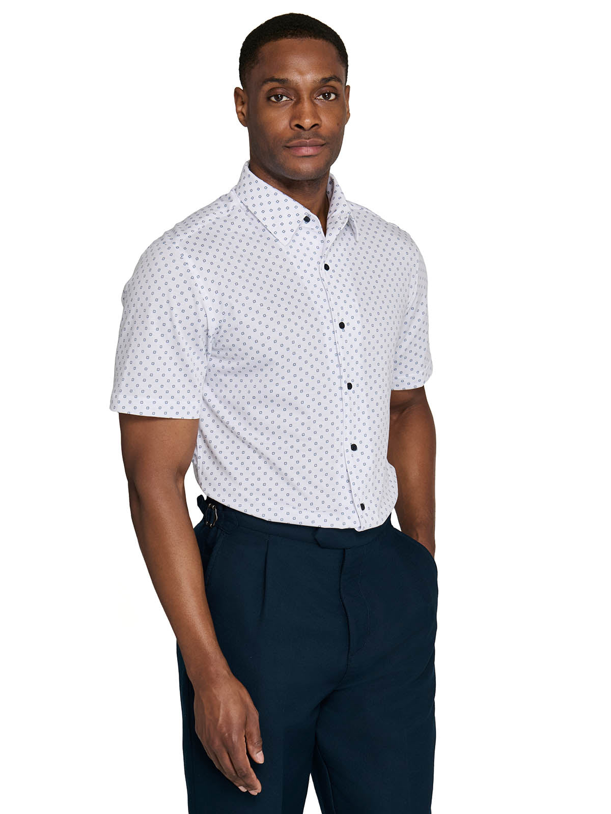WHITE/NAVY