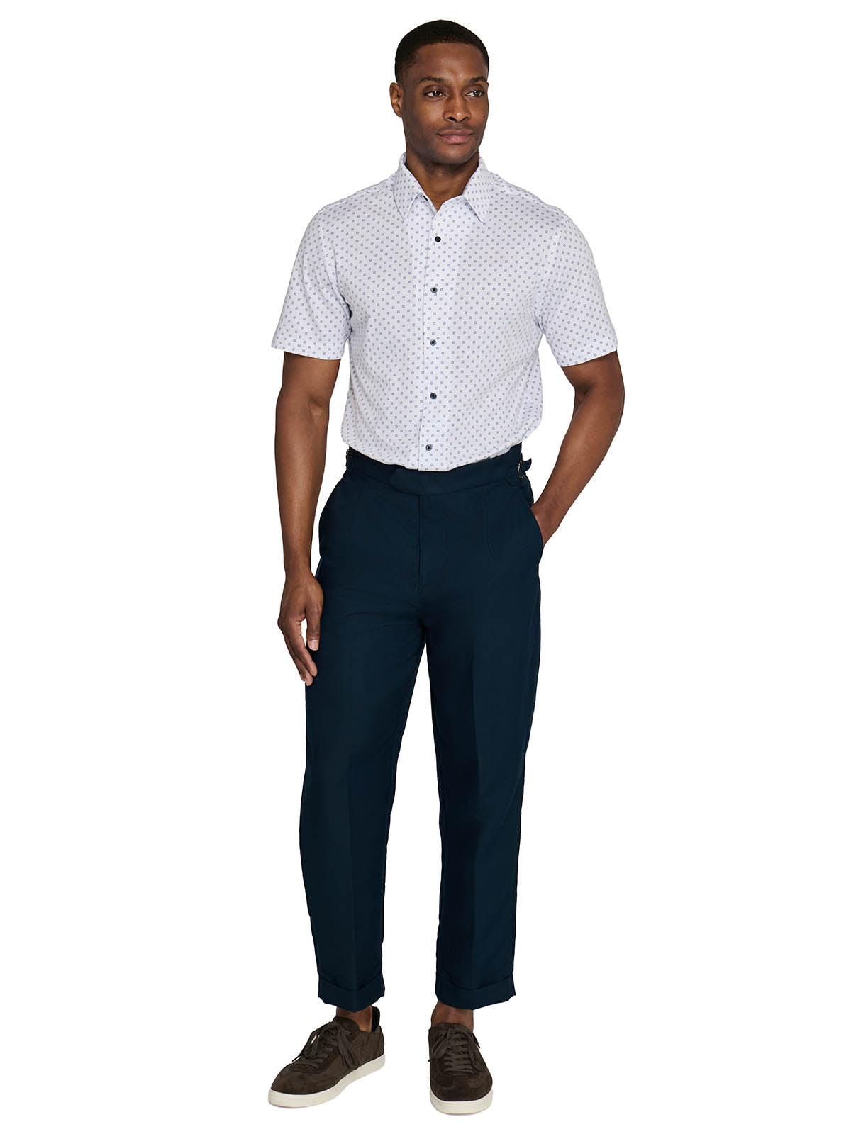 WHITE/NAVY