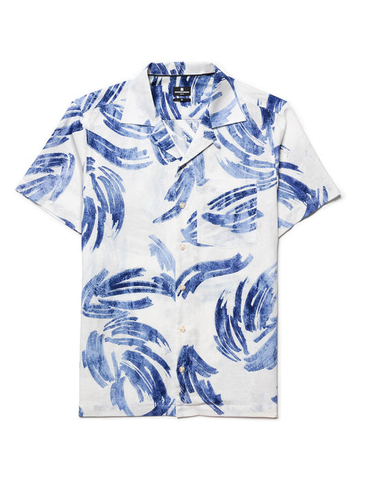 white/blue
