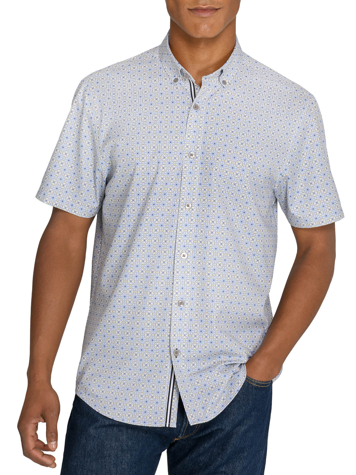 TAN/BLUE