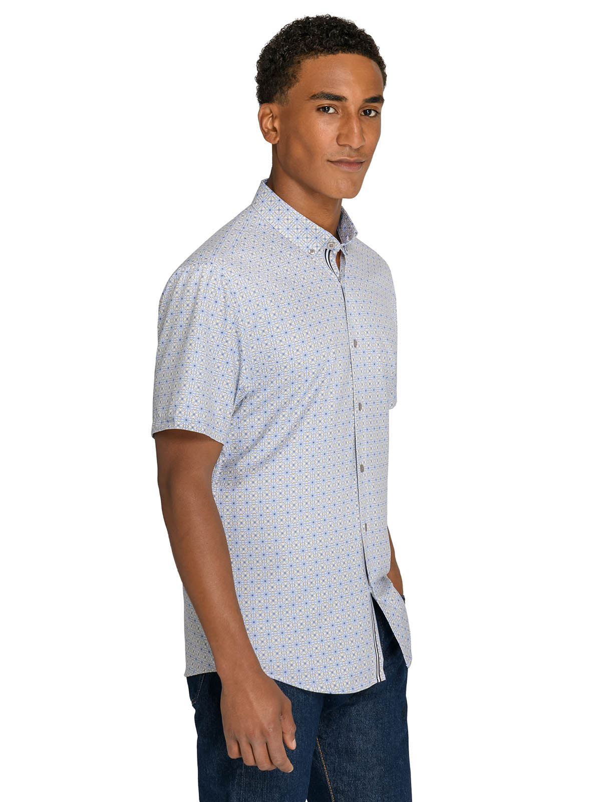 TAN/BLUE
