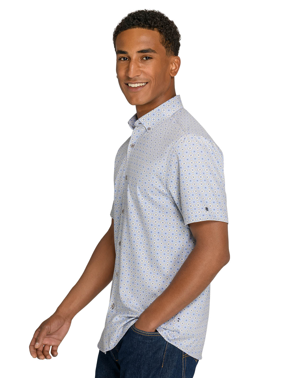 TAN/BLUE