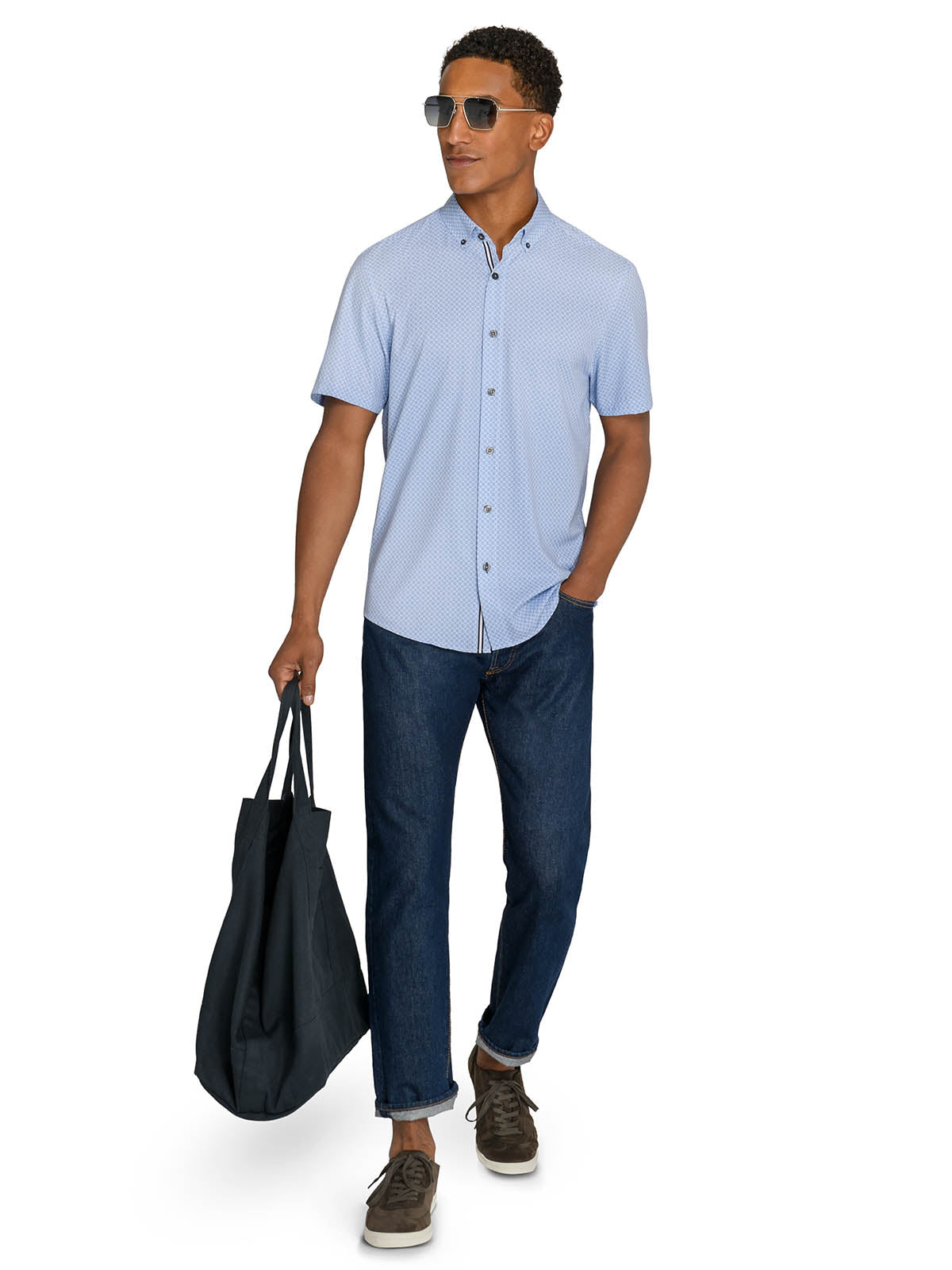 short sleeve dress shirts men Van Heusen Poplin Solid Short-Sleeve Shirt Timeless fashion pieces designed with a sophisticated look Men's Short-sleeved dress shirt |