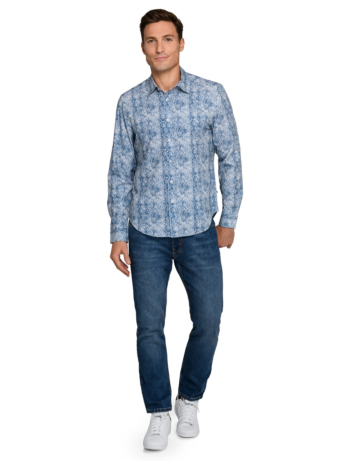TAN/BLUE