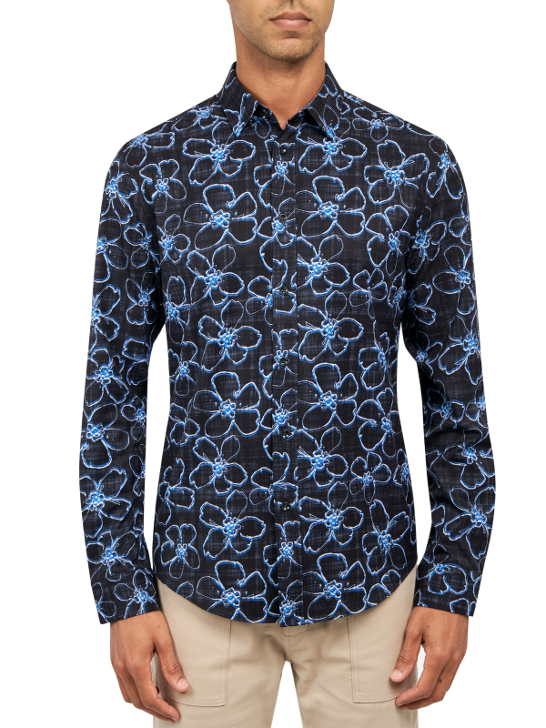 REED SKETCH FLORAL PERFORMANCE SHIRT