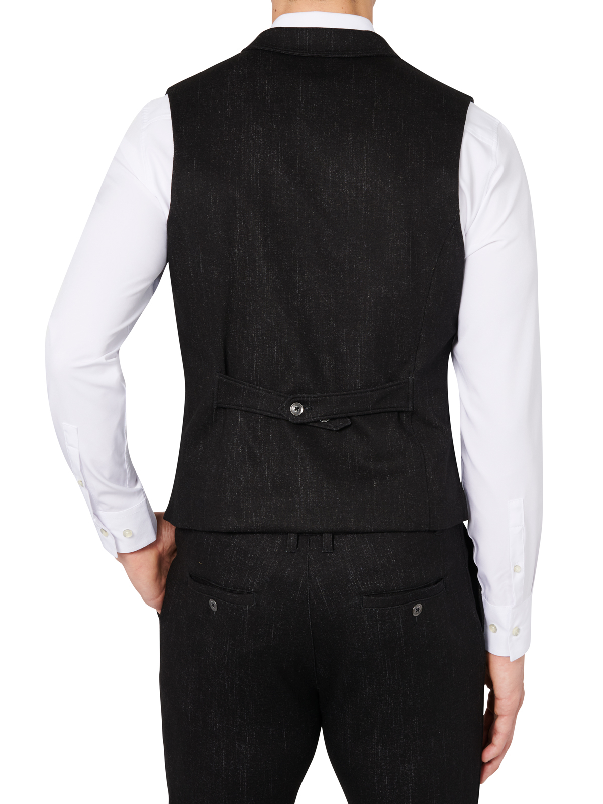 NON SOLID SOLID KNIT VEST